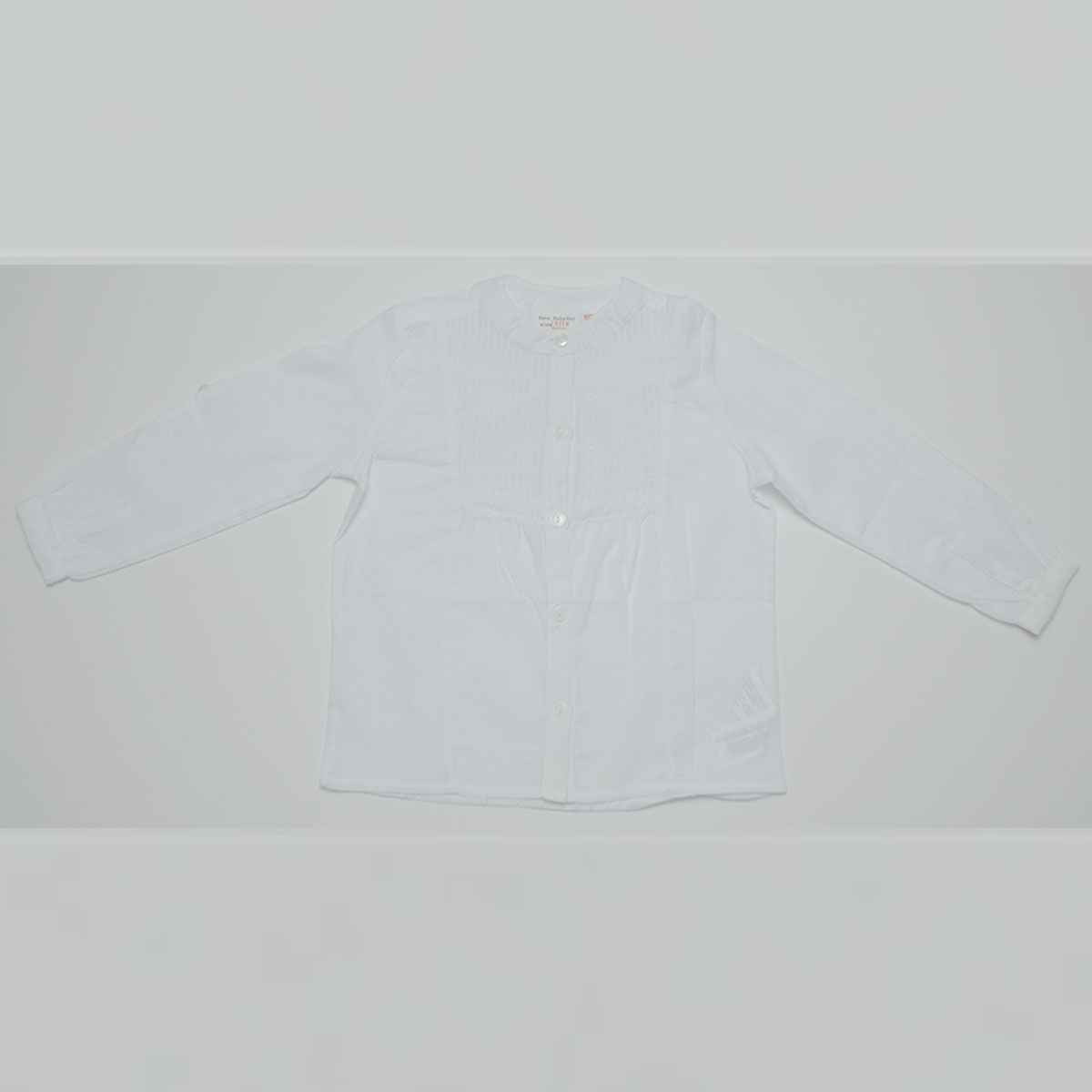 Girls White Top | Ruffled Design | Age 1-3 Years