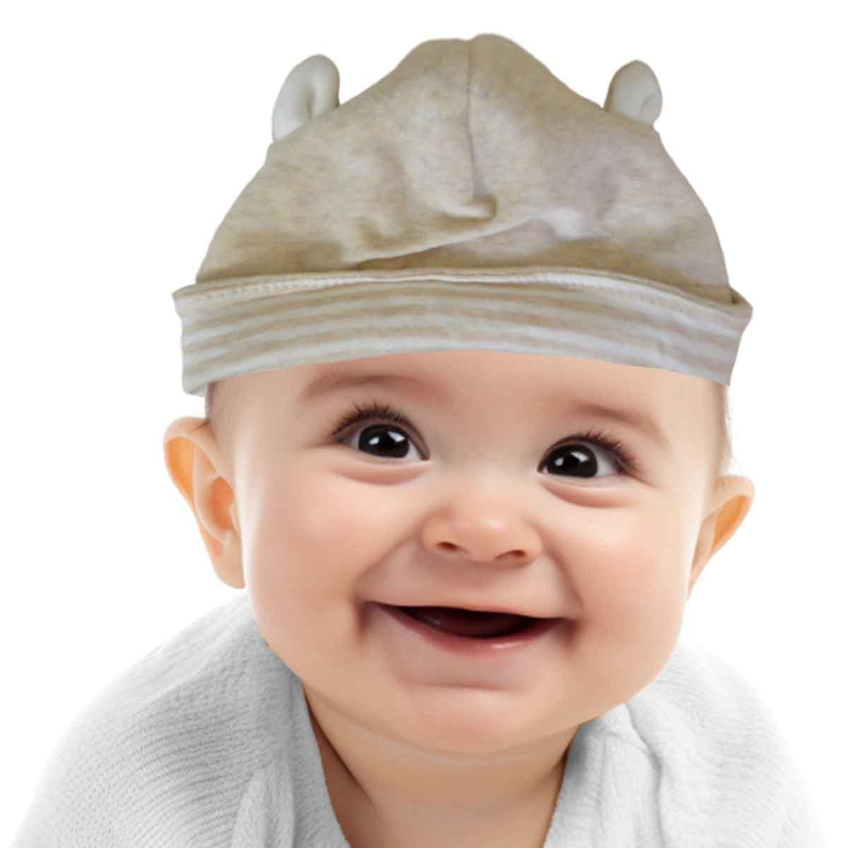 Baby Hat | Beige| Unisex Design