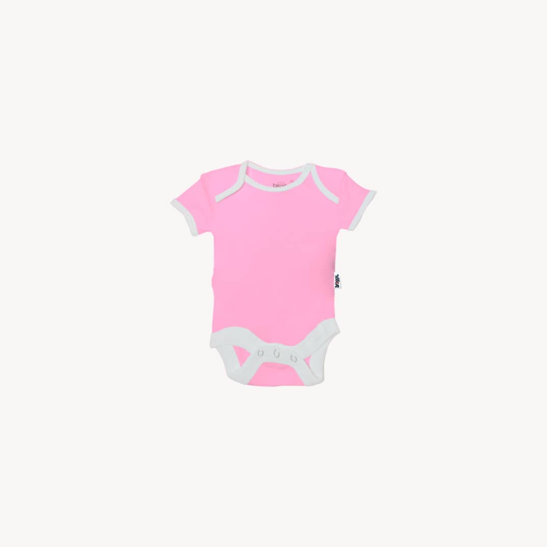 Baby Set | 100% Cotton | 6-Pieces | Hat | Bib | Jacket | Sleepsuit | Bodysuit | Leggings | Age Newborn – 6 Months | Colour Hot Pink | Broggs®