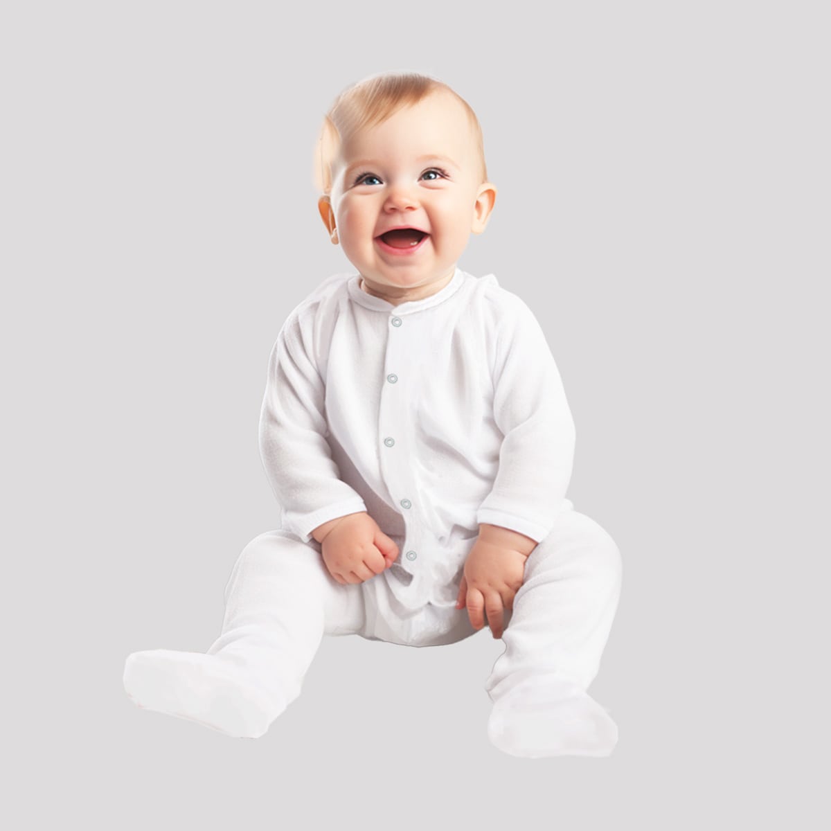 Baby Set | 100% Cotton | 6-Pieces | Hat | Bib | Jacket | Sleepsuit | Bodysuit | Leggings | Age Newborn – 6 Months | Colour Pure White | Broggs®