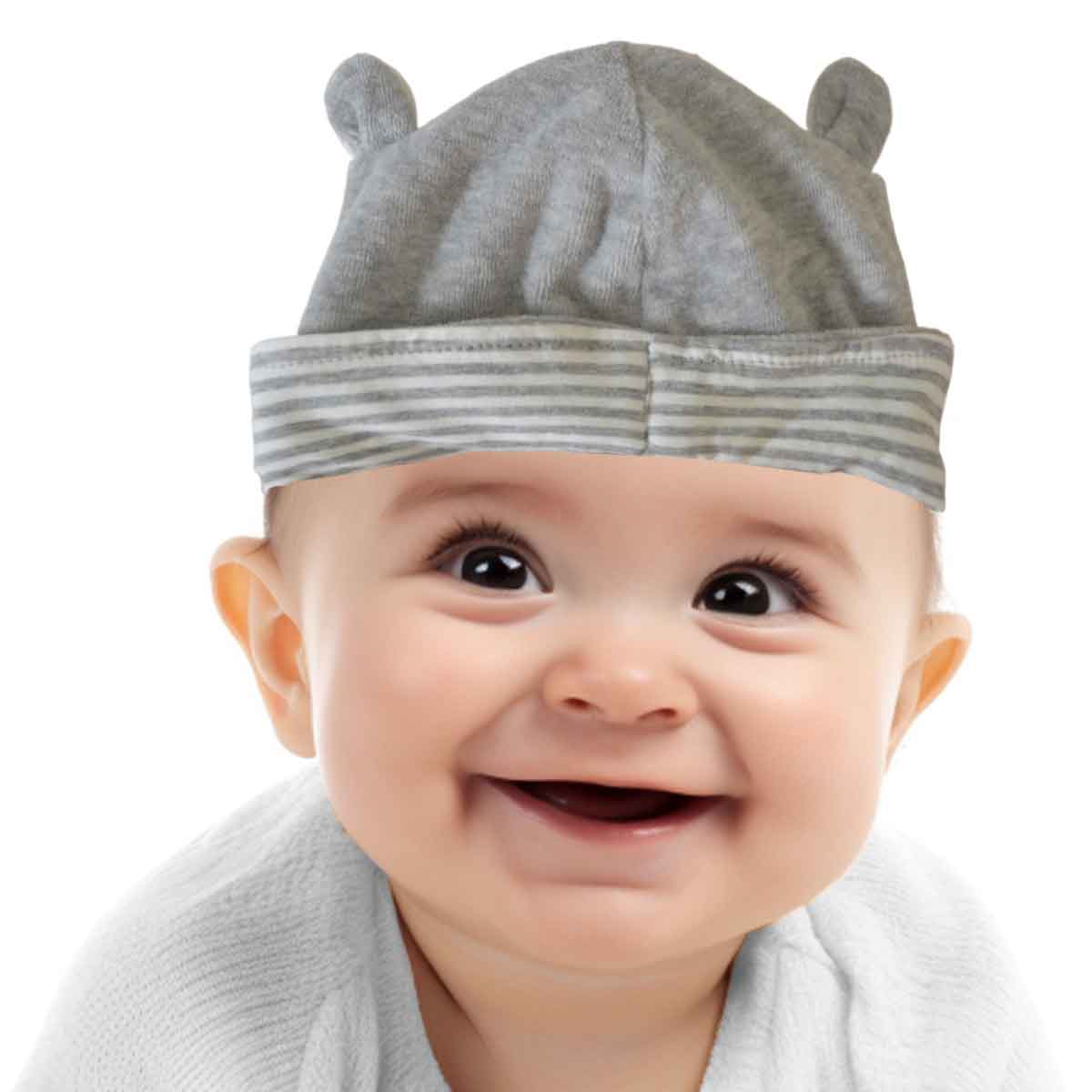 Baby Hat | Grey | Unisex Design