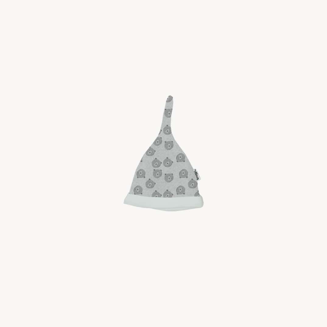 Baby Set | 100% Cotton | 6-Pieces | Hat | Bib | Jacket | Sleepsuit | Bodysuit | Leggings | Age Newborn – 6 Months | Colour Grey Bear | Broggs®