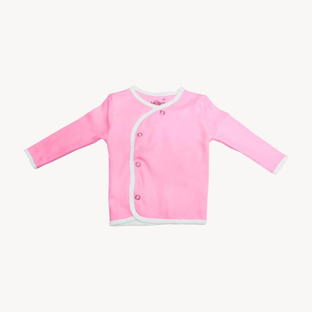 Baby Set | 100% Cotton | 6-Pieces | Hat | Bib | Jacket | Sleepsuit | Bodysuit | Leggings | Age Newborn – 6 Months | Colour Hot Pink | Broggs®