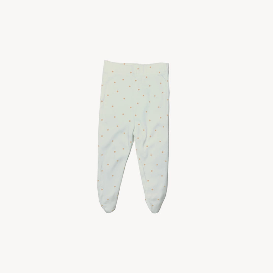 Baby Set | 100% Cotton | 6-Pieces | Hat | Bib | Jacket | Sleepsuit | Bodysuit | Leggings | Age Newborn – 6 Months | Colour Gold Spots | Broggs®