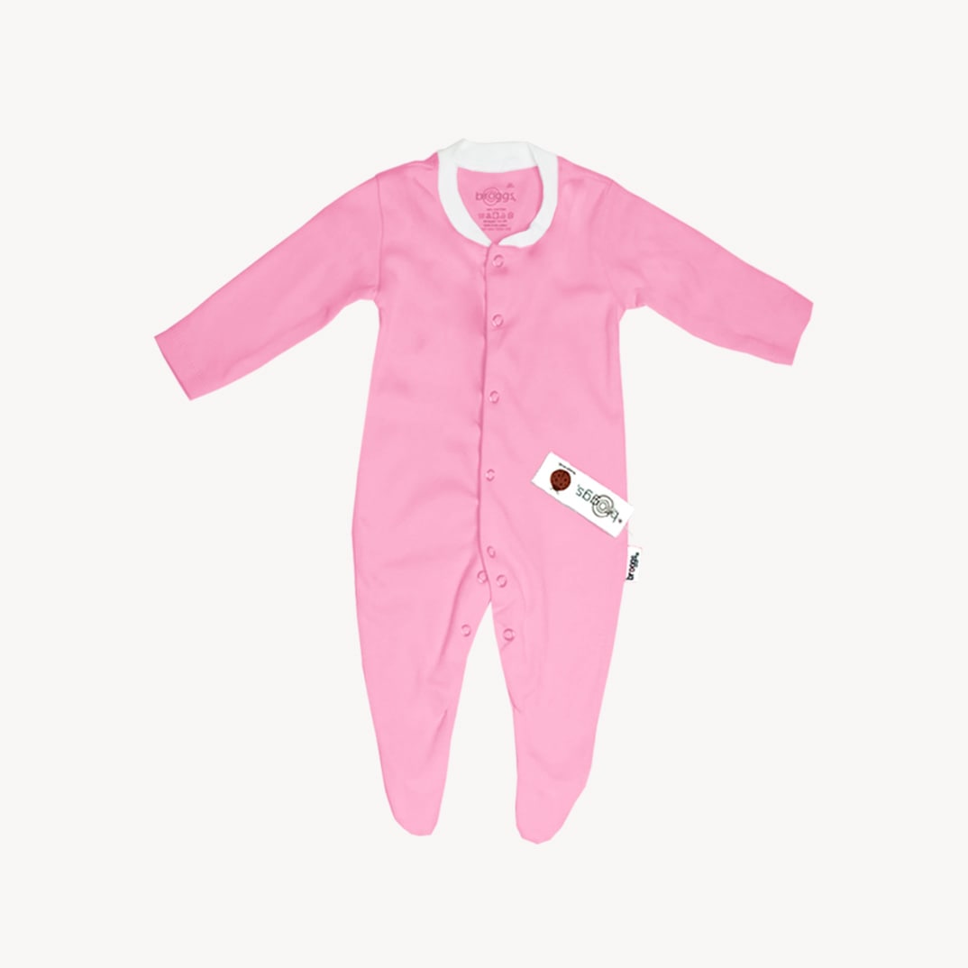 Baby Set | 100% Cotton | 6-Pieces | Hat | Bib | Jacket | Sleepsuit | Bodysuit | Leggings | Age Newborn – 6 Months | Colour Hot Pink | Broggs®