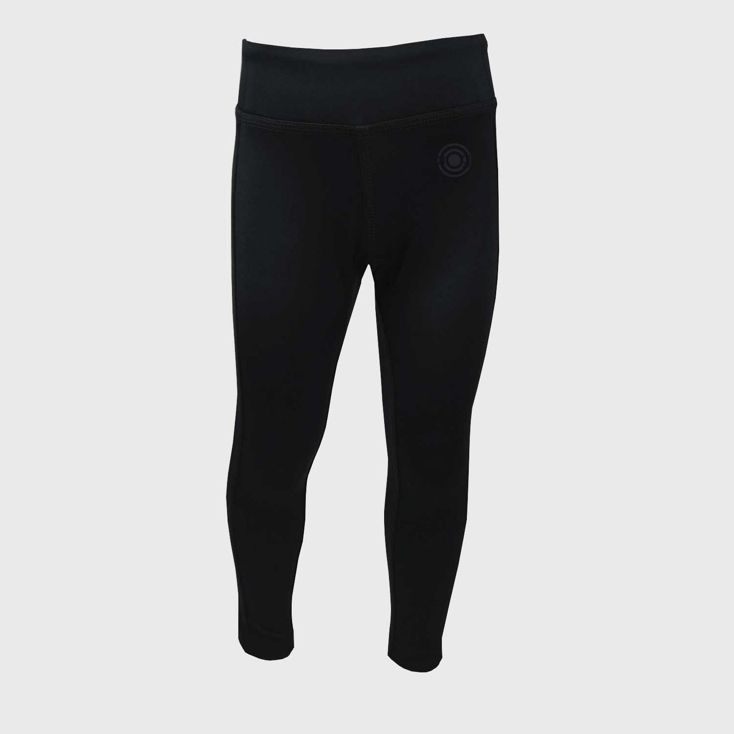 Girls Sport Leggings | Black | Broad Waist Band | Age 2-12 Years