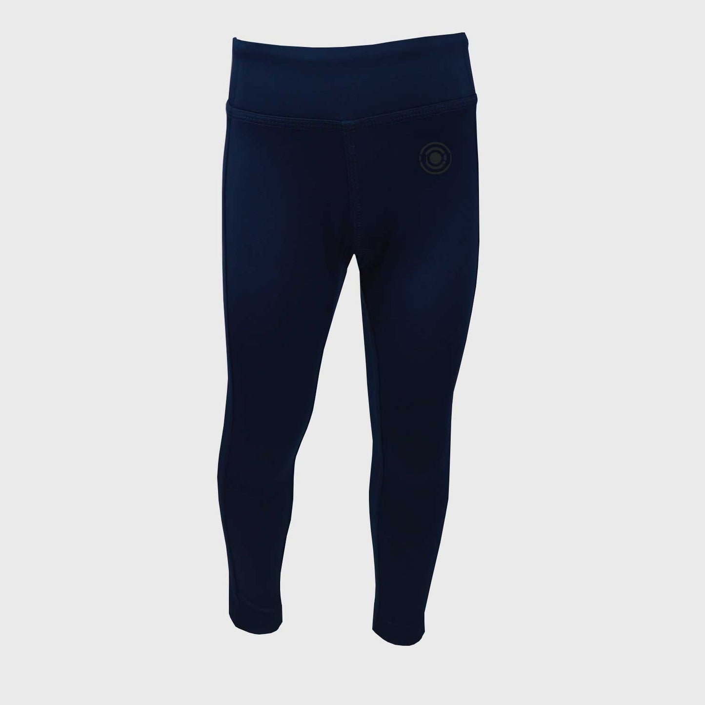 Girls Sport Leggings | Blue | Broad Waist Band | Age 2-12 Years