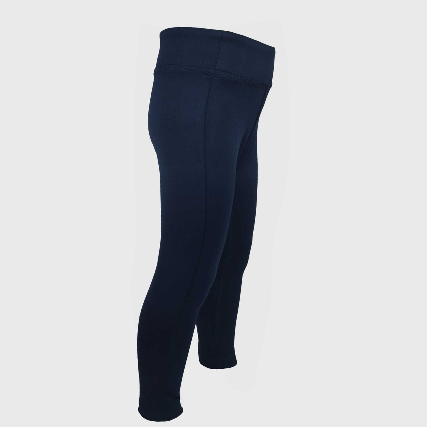 Girls Sport Leggings | Blue | Broad Waist Band | Age 2-12 Years