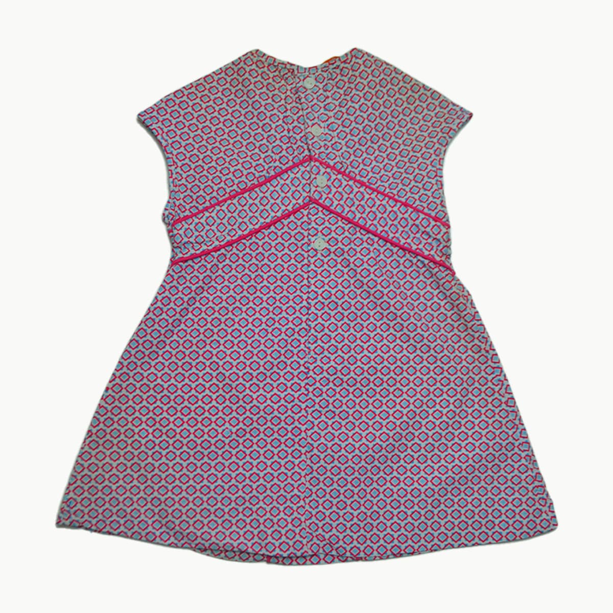 Girls geometricl print dress