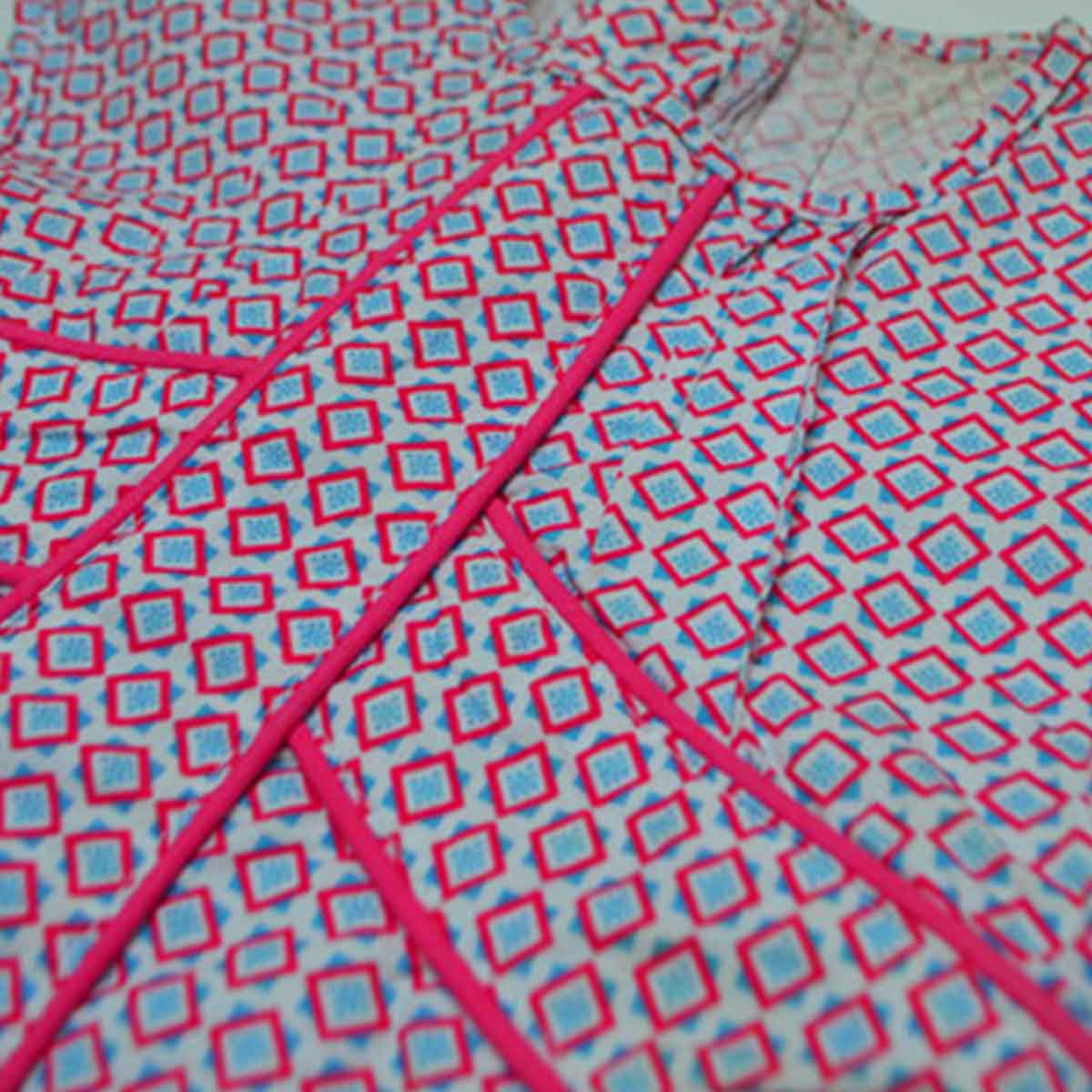 Girls geometricl print dress