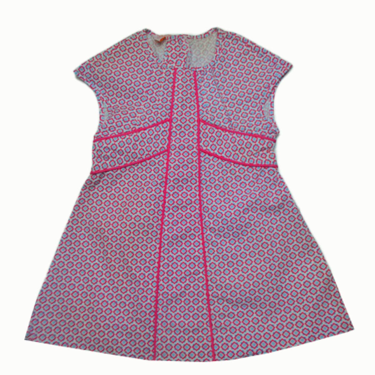 Girls geometricl print dress