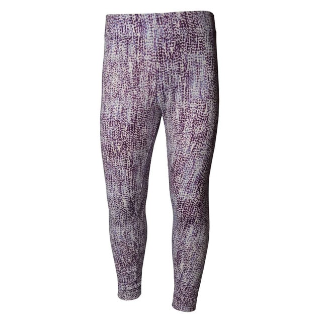 Girls Sports Leggings | Beautiful Lilac Snakeskin Print | Ankle-length | Activewear | Age 3 – 12 Years | Broggs®