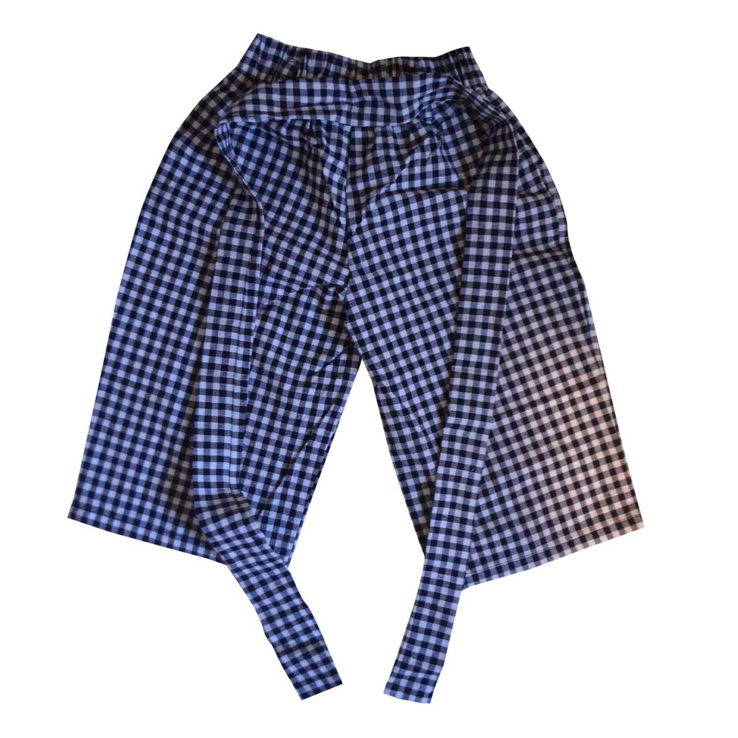 Baby Girls Wide Leg Trousers | Pants | Black And White | Check | Formal | Casual | Age 1-4 Years