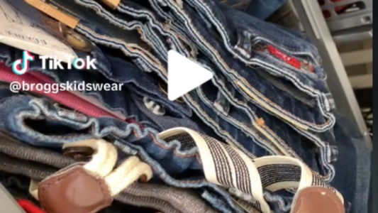 Kids Denim Exodus: Watch Our Funny TikTok Video Featuring the Denim Man