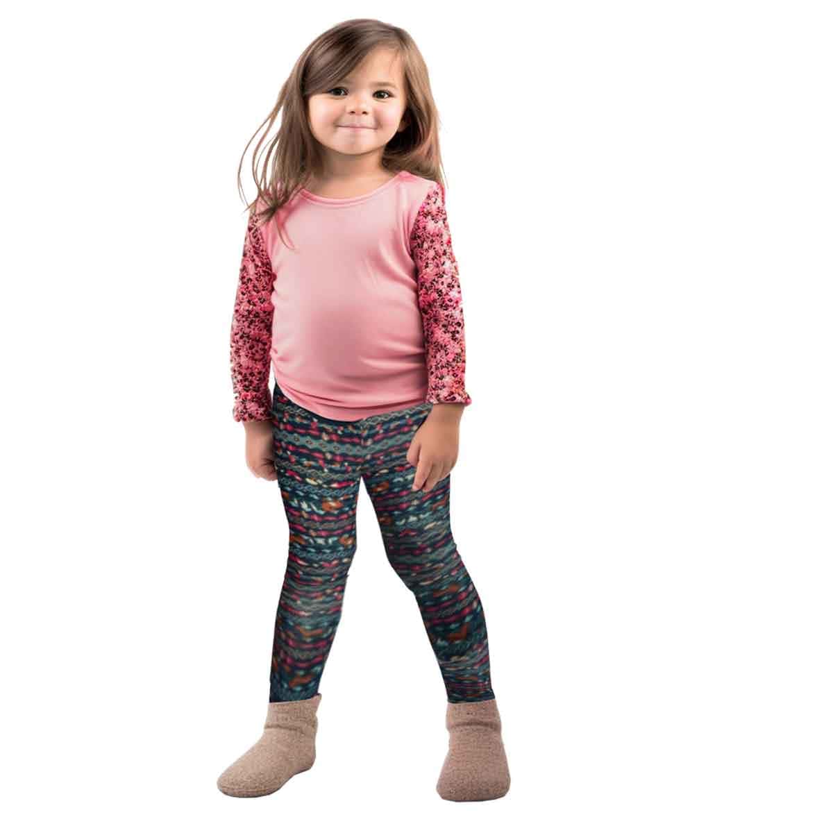 Girls baby animal print leggings