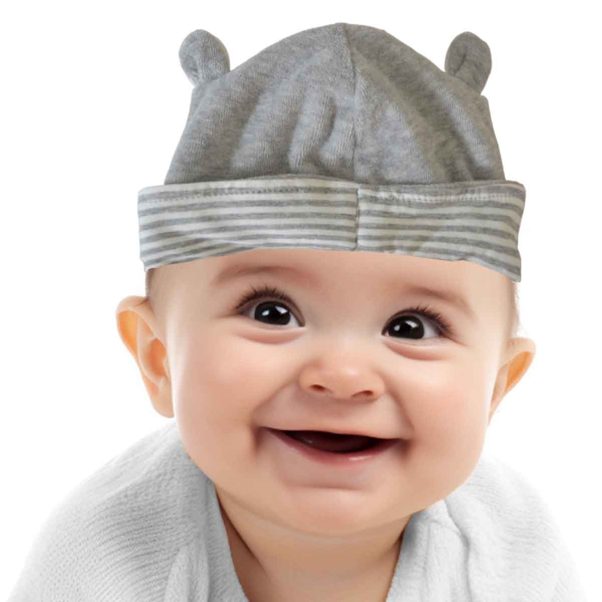 Baby Hat | Grey | Unisex Design 