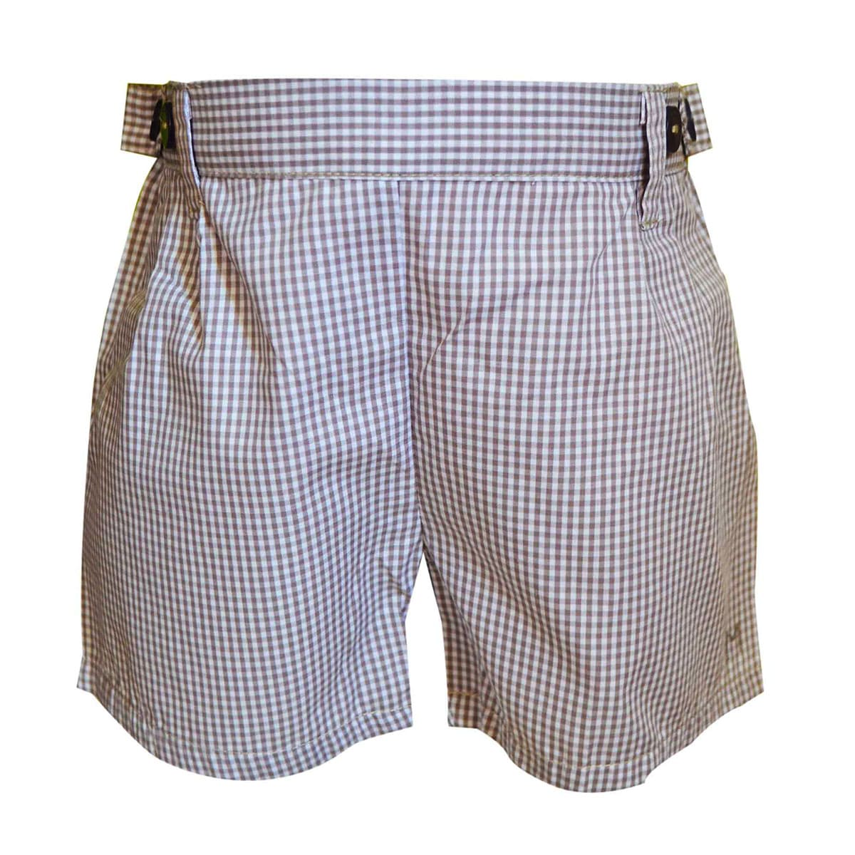 Baby Girls Shorts | Grey And White | Gingham Check | Formal | Casual | Age 6 Months – 3 Years