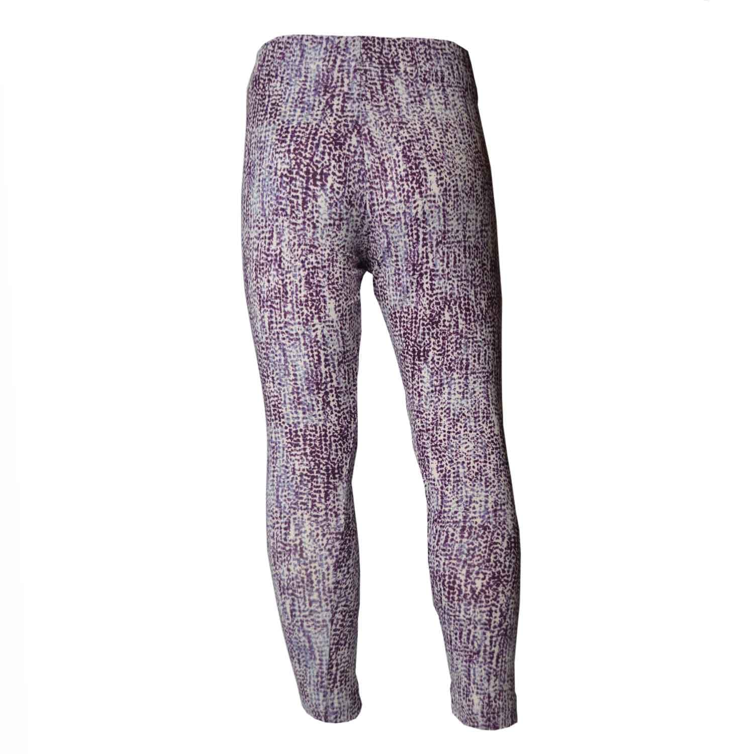 Girls Sports Leggings | Beautiful Lilac  Snakeskin  Print | Ankle-length | Activewear | Age 3 – 12 Years | Broggs®